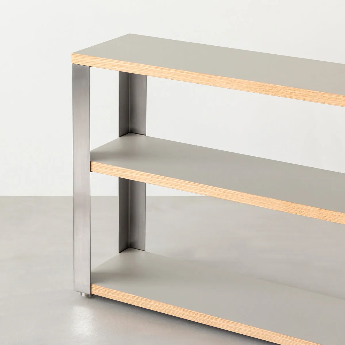 THE STORAGE SHELF / リノリウム 全24色 × Stainless