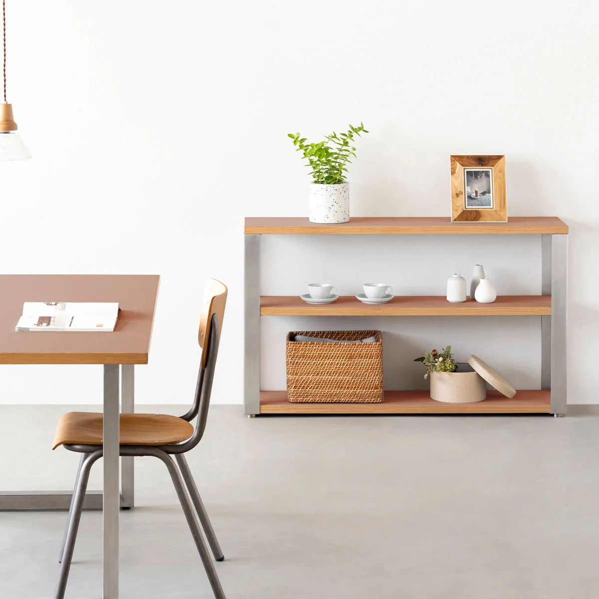 THE STORAGE SHELF / リノリウム 全24色 × Stainless