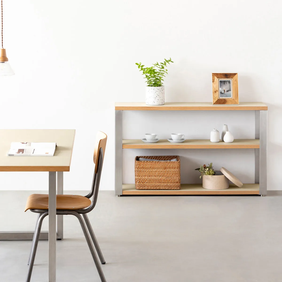 THE STORAGE SHELF / リノリウム 全24色 × Stainless