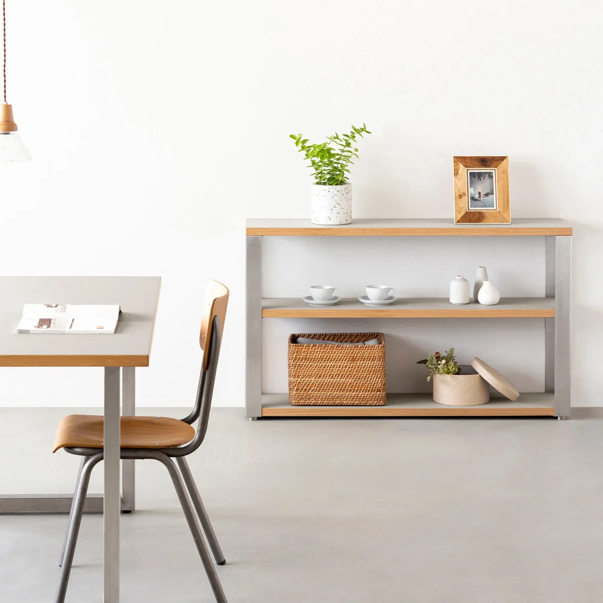 THE STORAGE SHELF / リノリウム 全24色 × Stainless