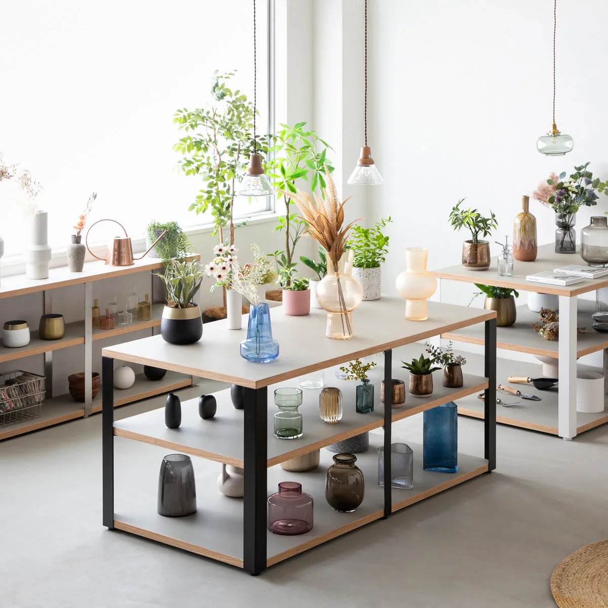 THE STORAGE SHELF / リノリウム 全24色 × Stainless