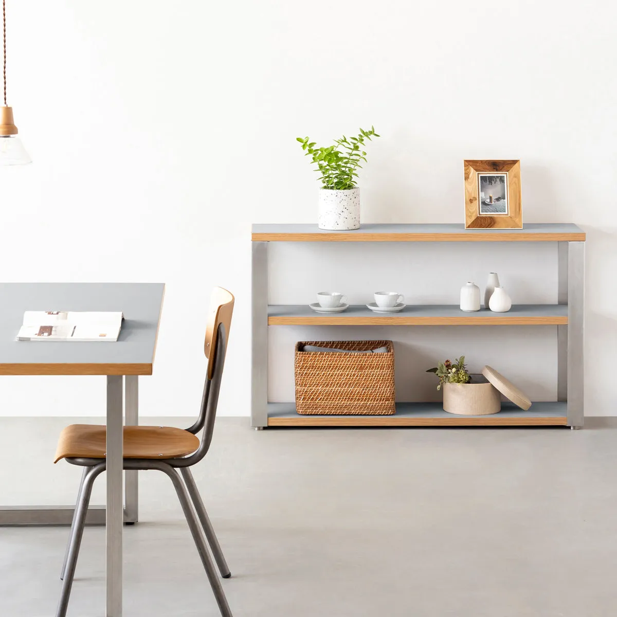 THE STORAGE SHELF / リノリウム 全24色 × Stainless