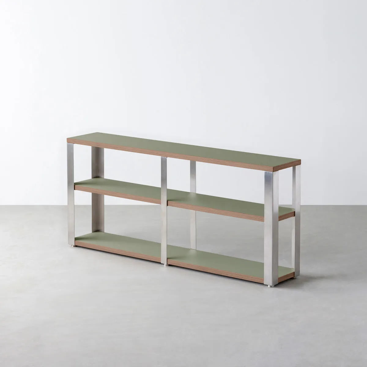 THE STORAGE SHELF / リノリウム 全24色 × Stainless