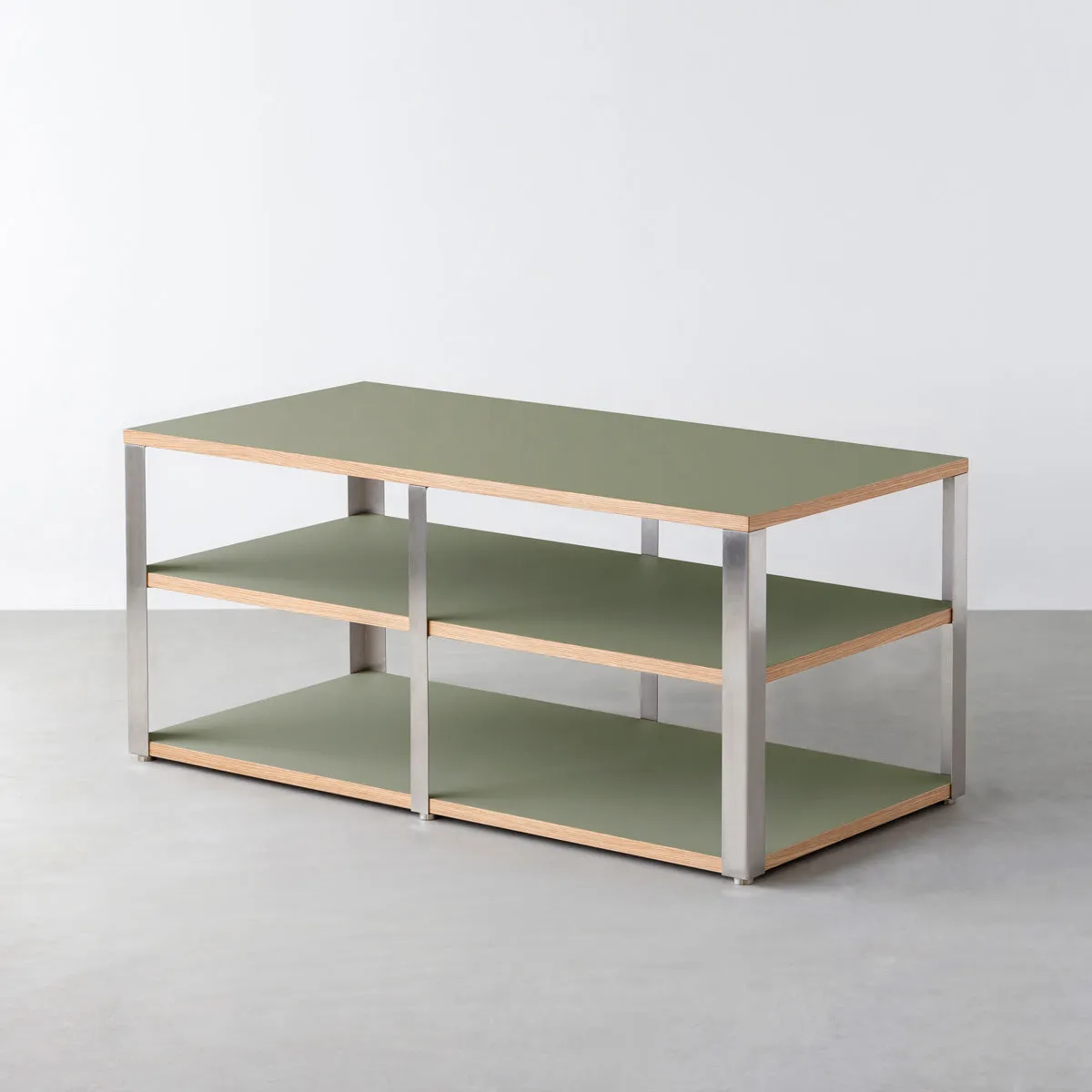 THE STORAGE SHELF / リノリウム 全24色 × Stainless