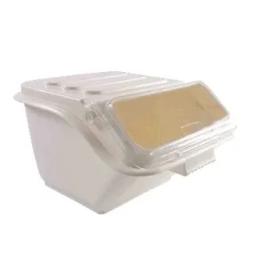 Thunder Group PLIB002S Shelf Ingredient Bin, 2 gallon (40 cup), 11-3/4" x 14-1/2" x 8-5/8", stackable, clear