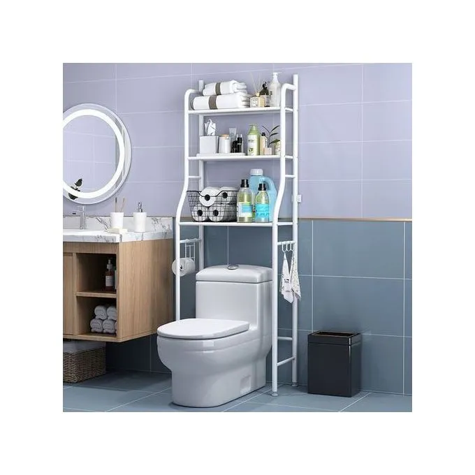 Toilet/ Bathroom Storage Rack, Shelve Organizer, Space Saver