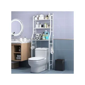 Toilet/ Bathroom Storage Rack, Shelve Organizer, Space Saver