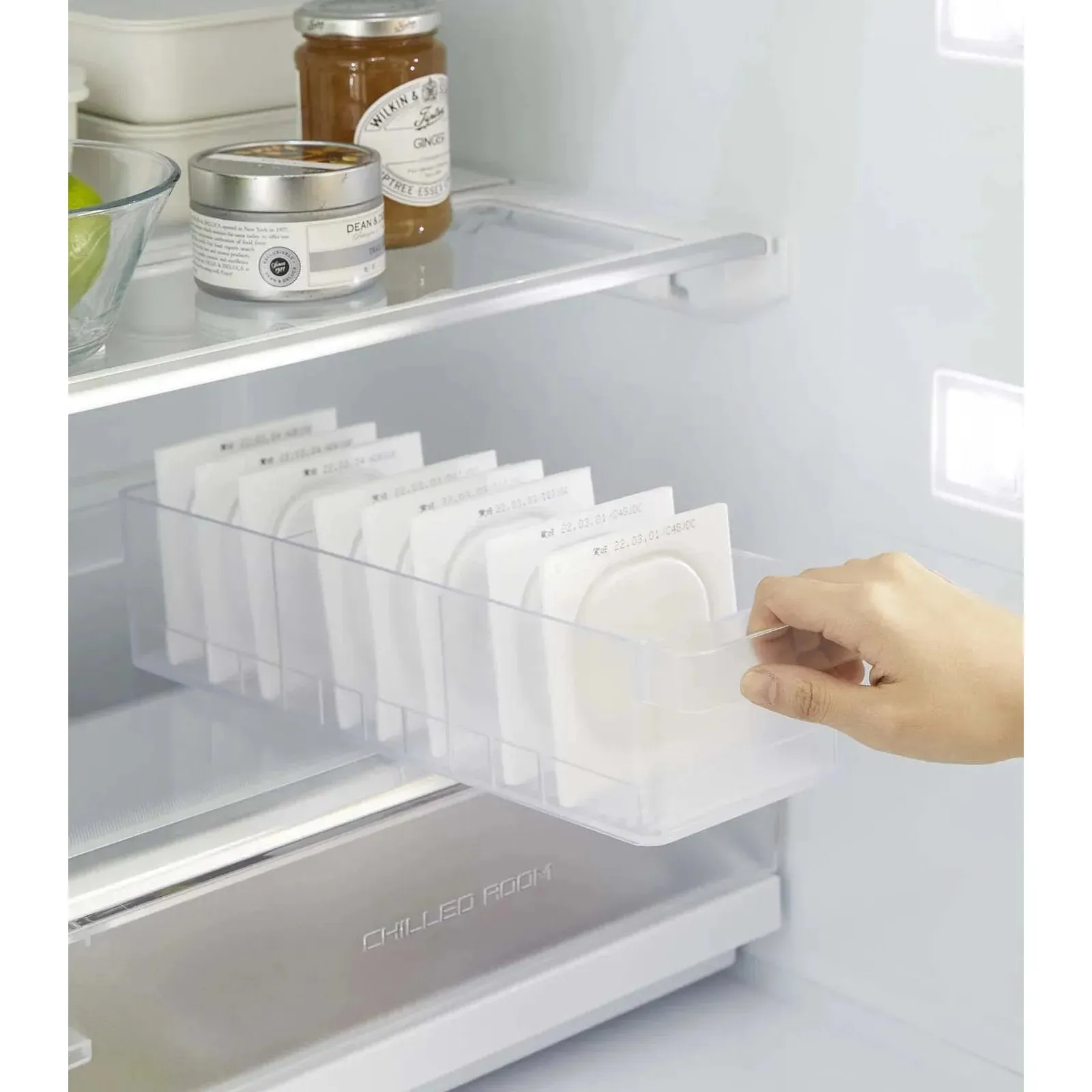 Tower Refrigerator Organizer Bin