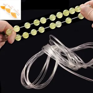 Transparent Elastic Crystal  Beading Cord String