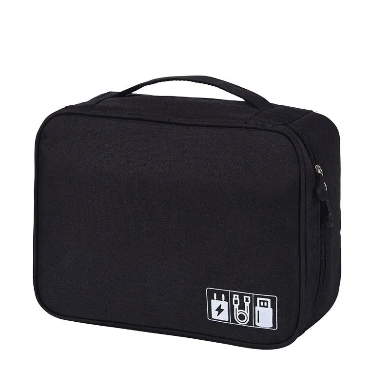 Travel Electronics & Cable Organizer