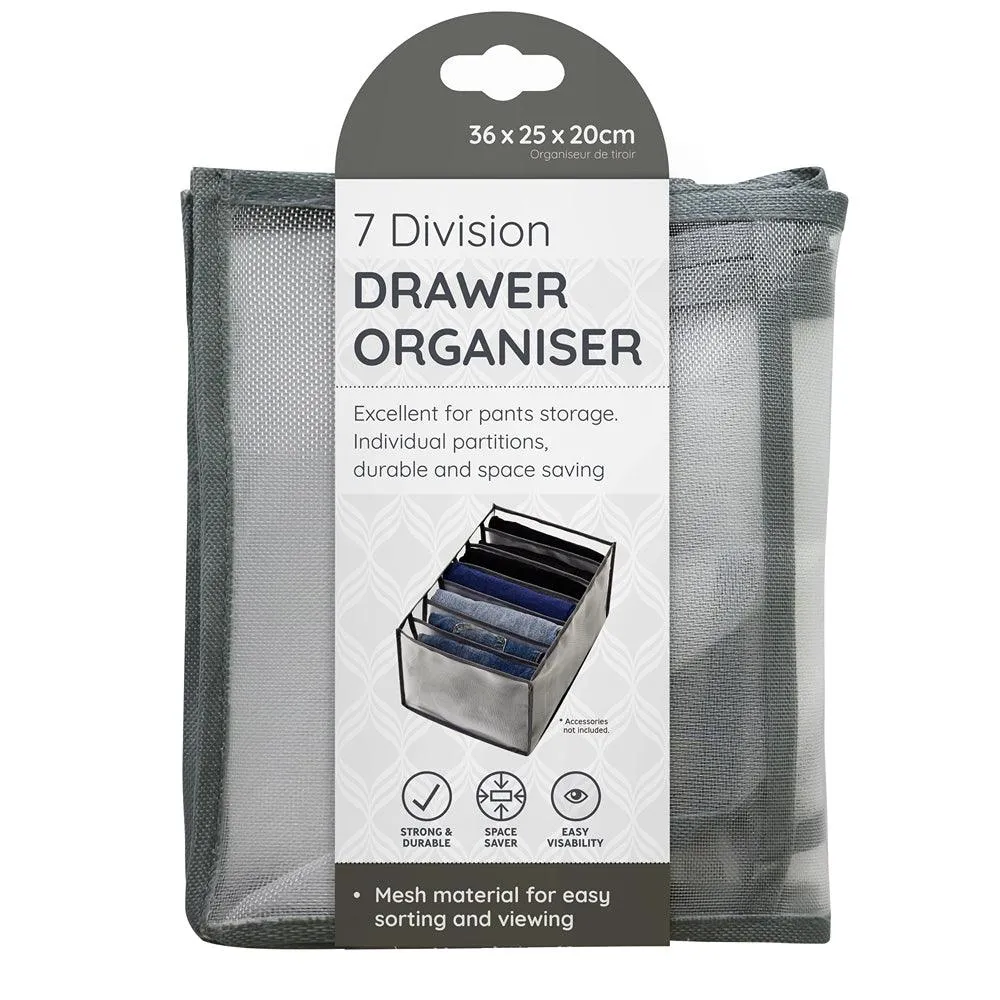 UBL Mesh Drawer Organier | 7 Dividers