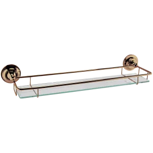Victrion Glass Gallery Bathroom Shelf