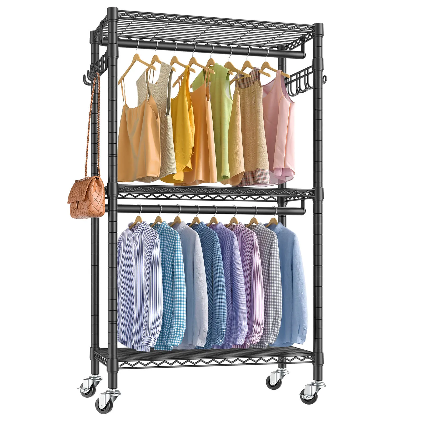 VIPEK R2 Plus Rolling Garment Rack