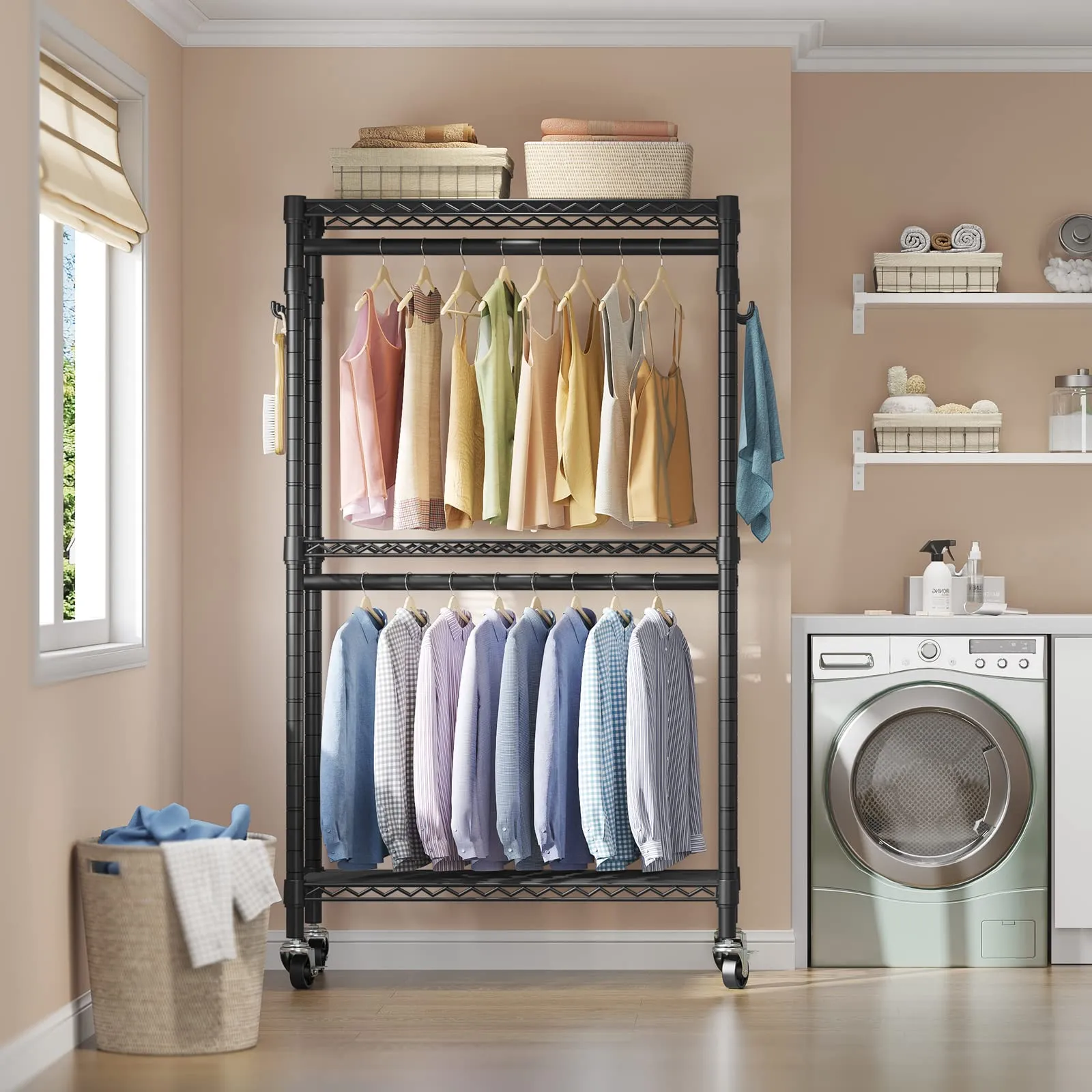 VIPEK R2 Plus Rolling Garment Rack