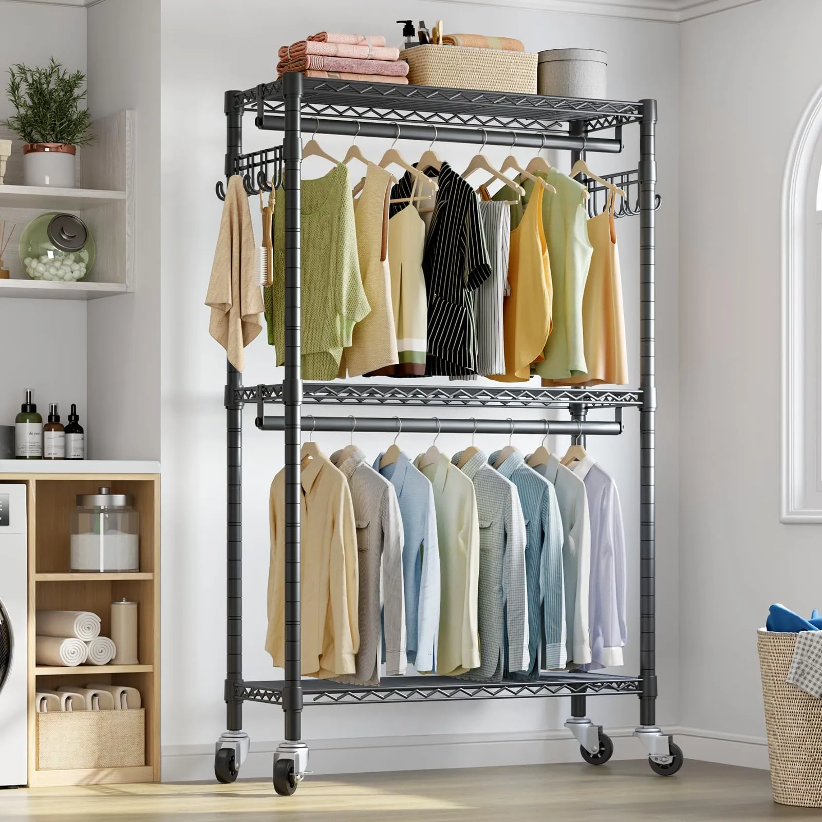VIPEK R2 Plus Rolling Garment Rack