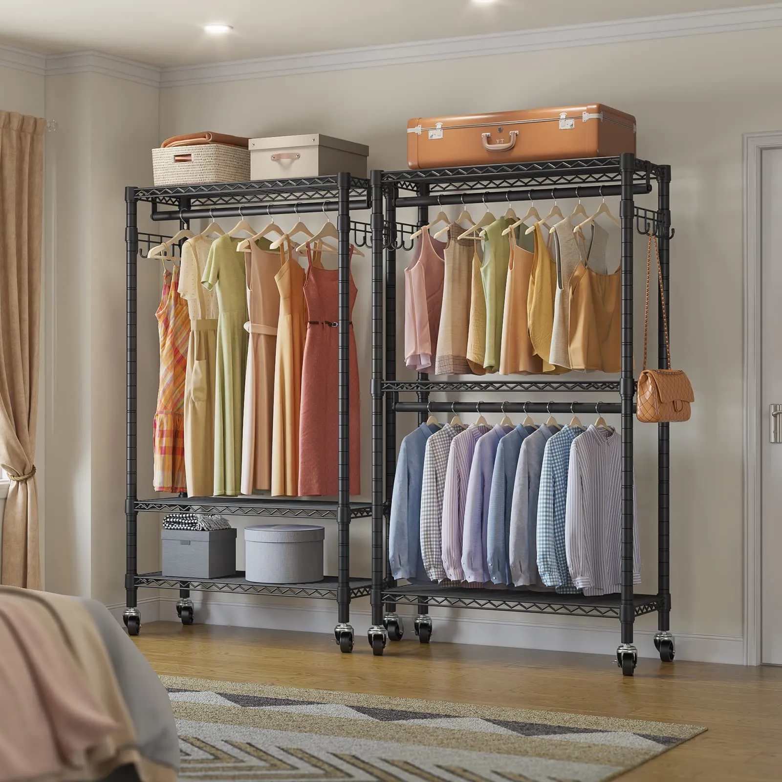 VIPEK R2 Plus Rolling Garment Rack