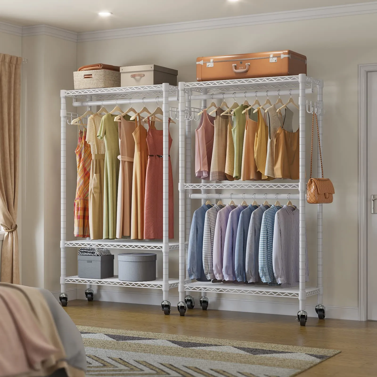 VIPEK R2 Plus Rolling Garment Rack