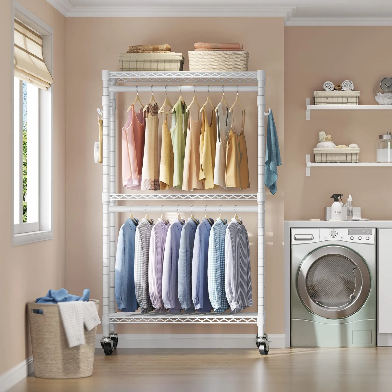 VIPEK R2 Plus Rolling Garment Rack