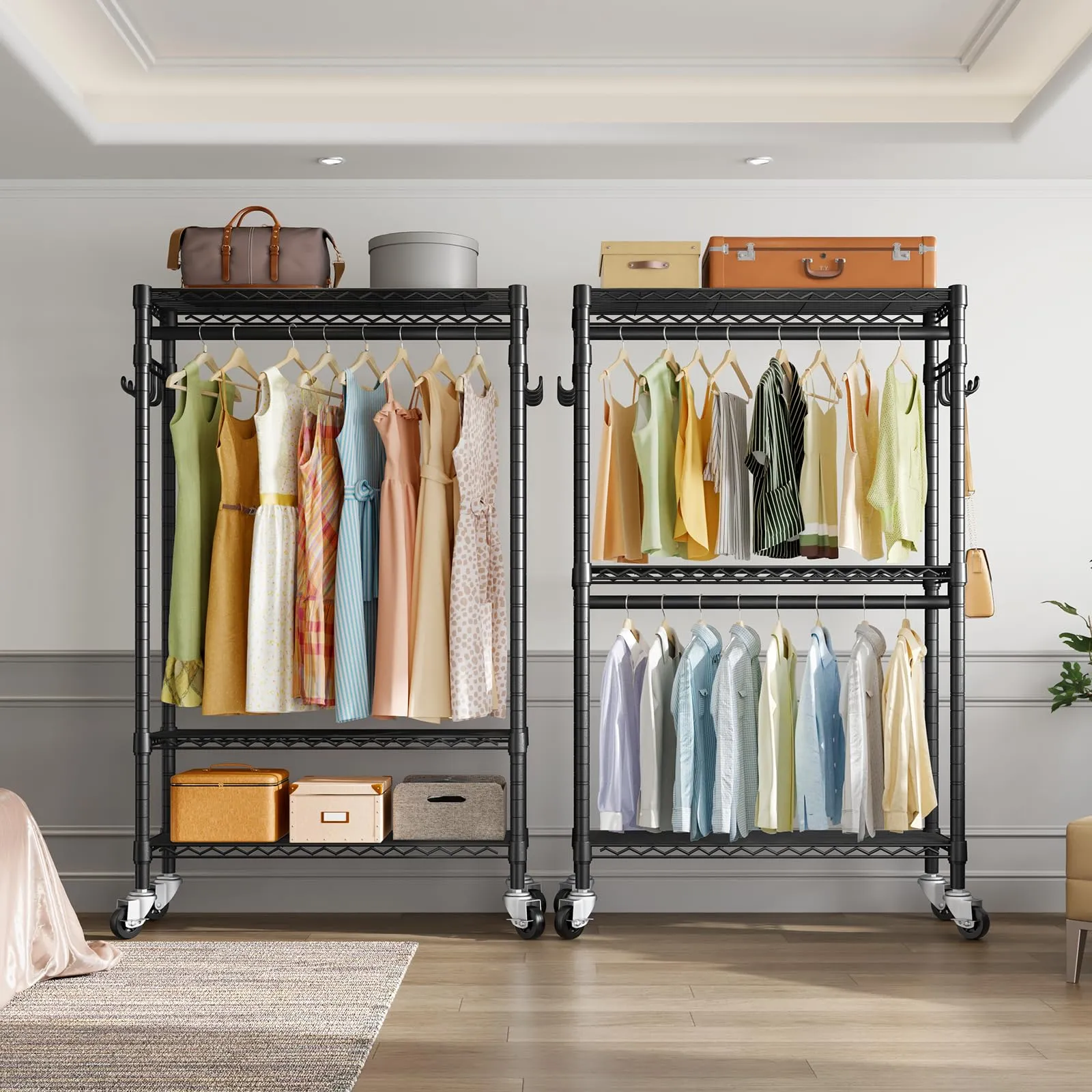 VIPEK R2 Plus Rolling Garment Rack