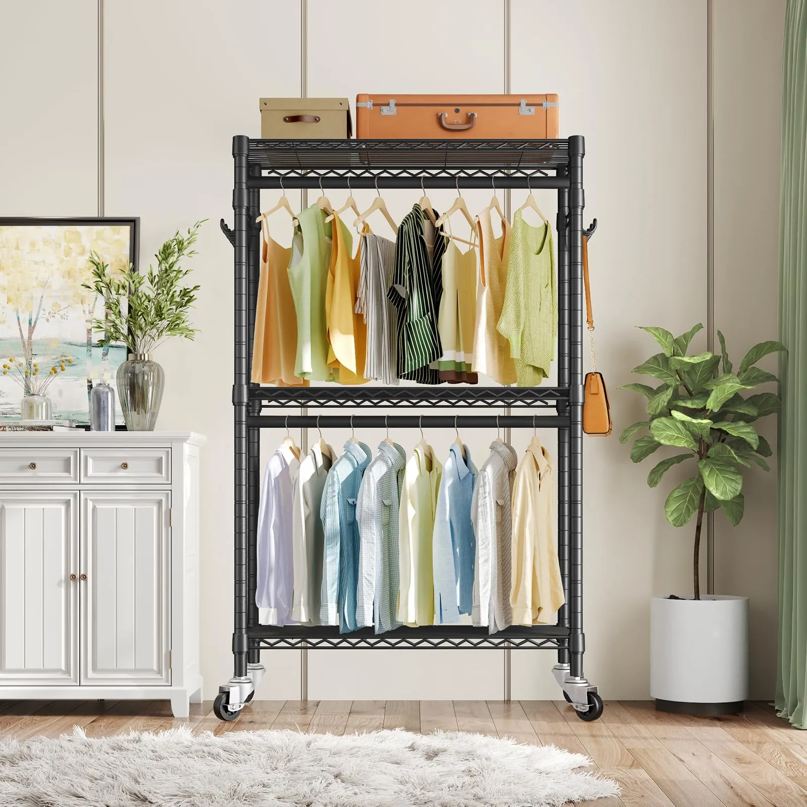 VIPEK R2 Plus Rolling Garment Rack