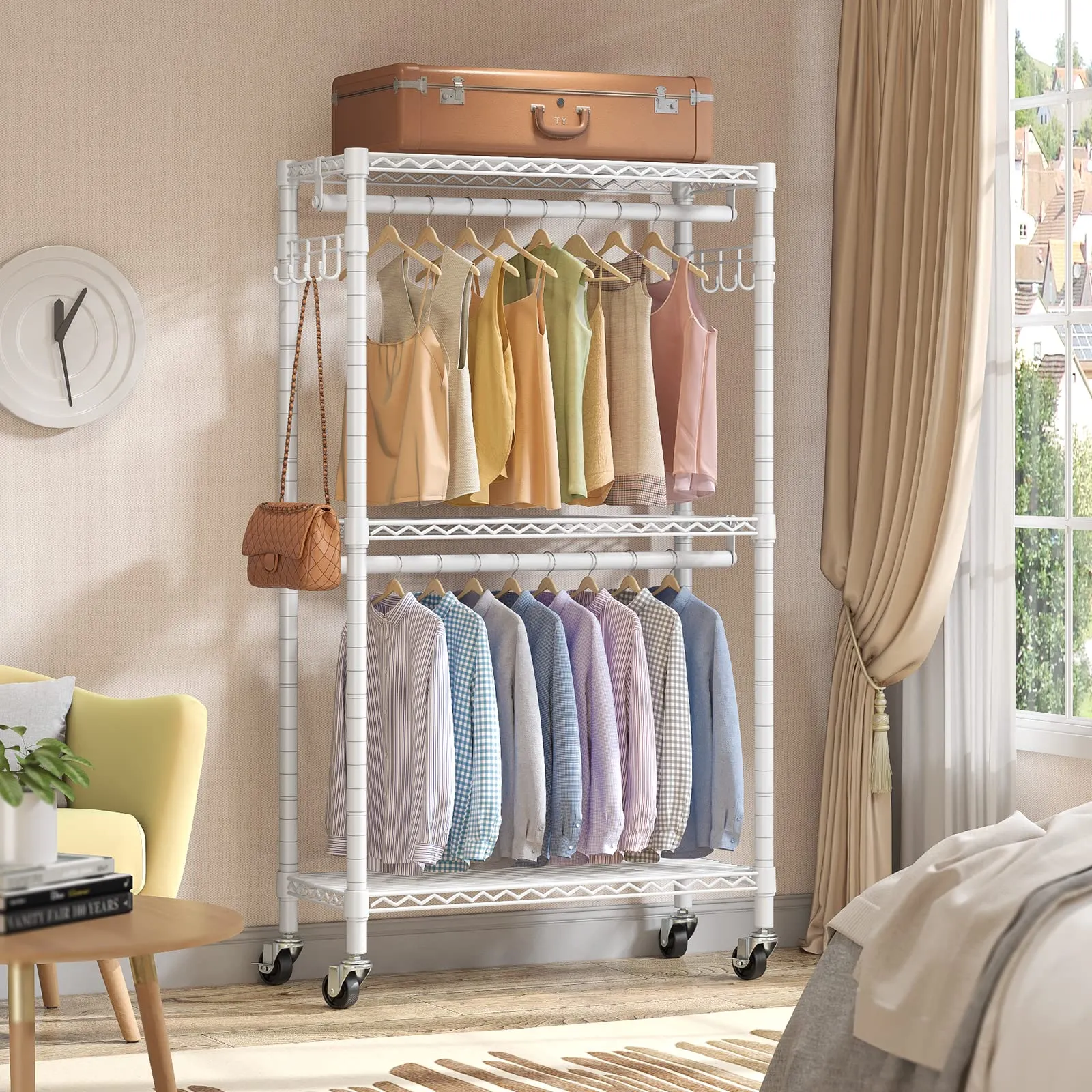 VIPEK R2 Plus Rolling Garment Rack