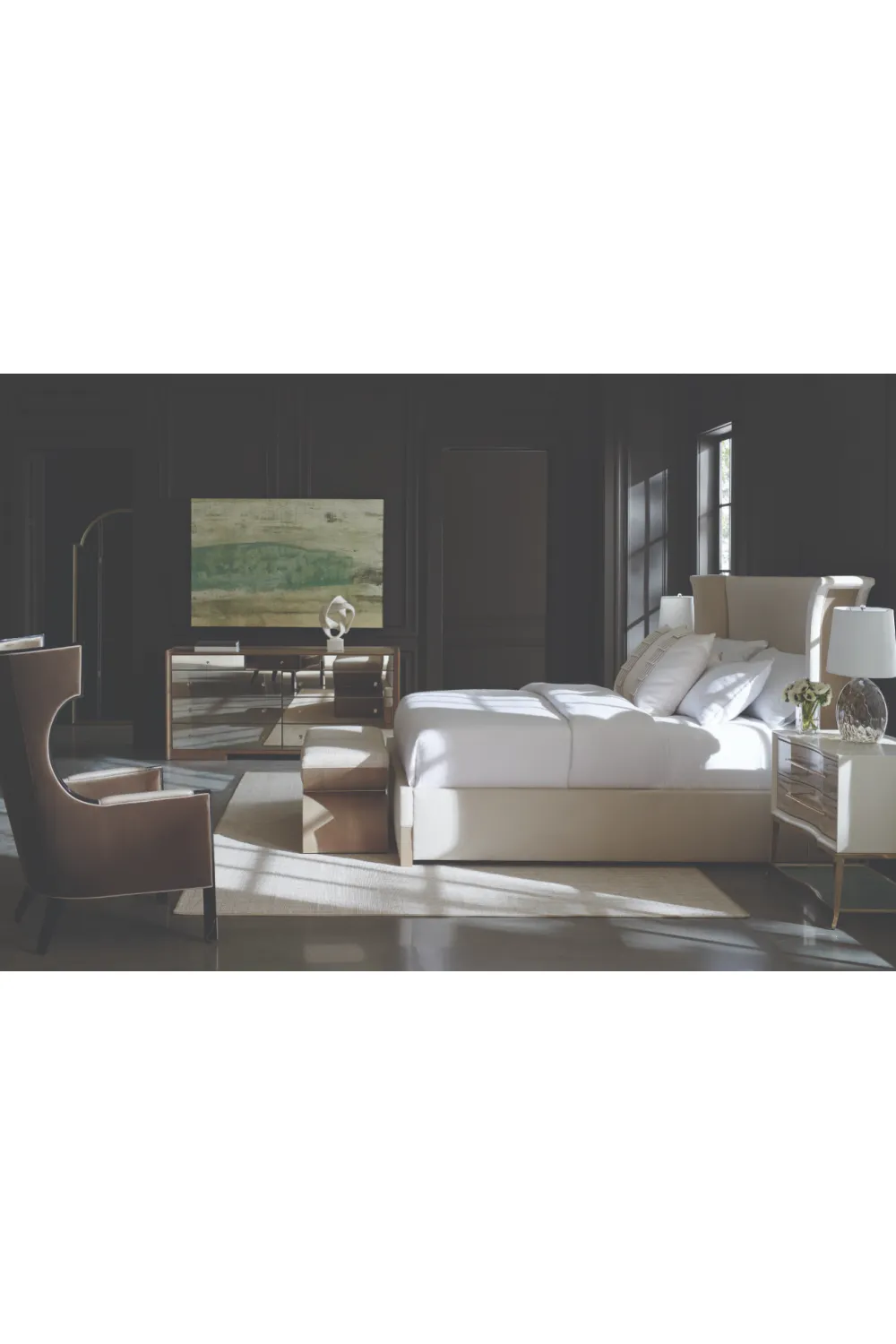 White Maple Nightstand | Caracole Natures Rhythm