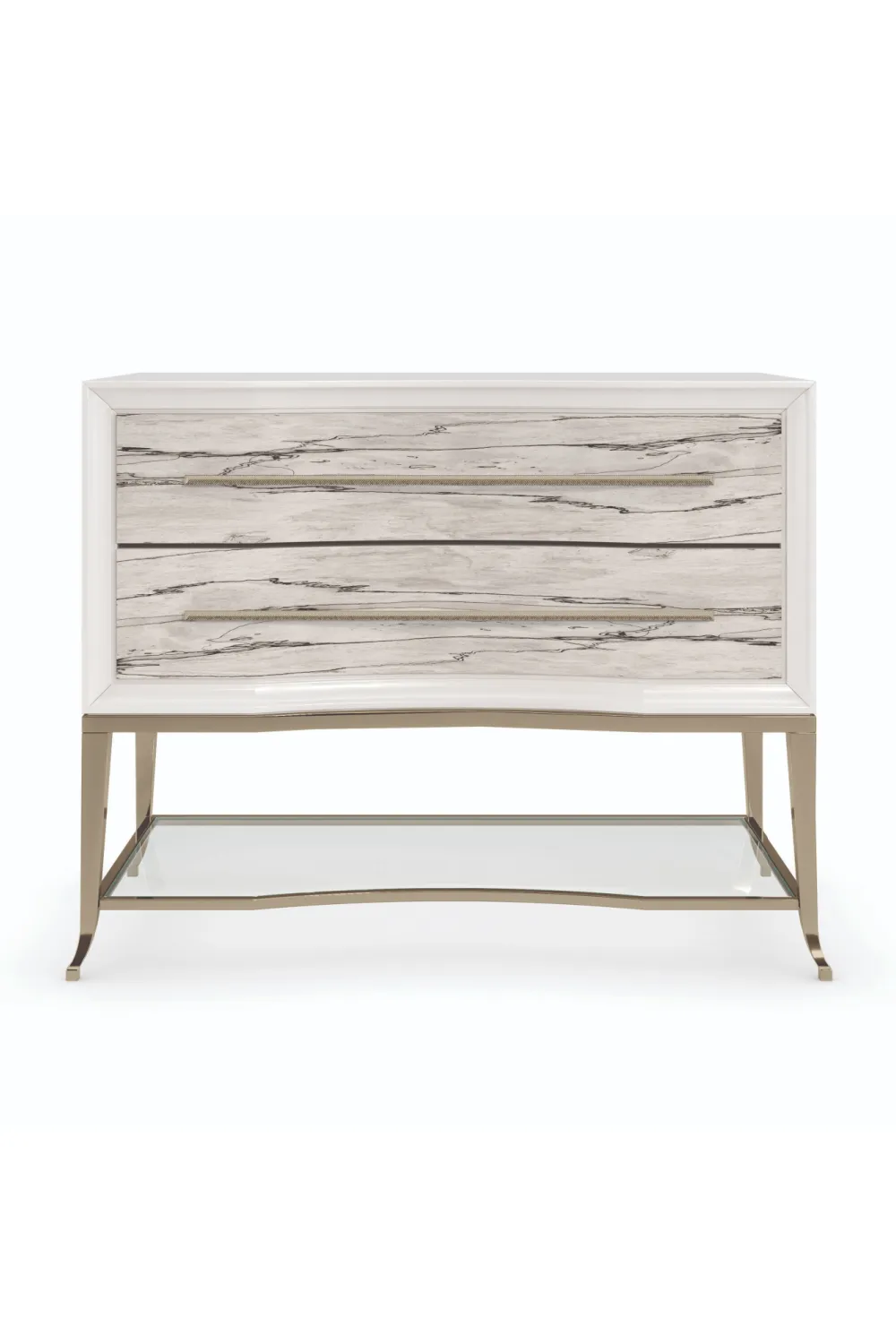 White Maple Nightstand | Caracole Natures Rhythm
