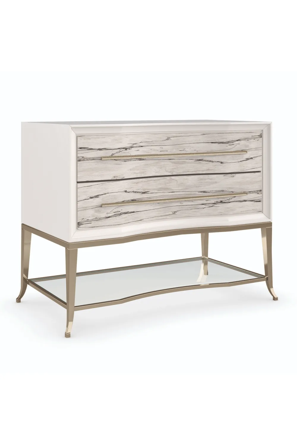 White Maple Nightstand | Caracole Natures Rhythm