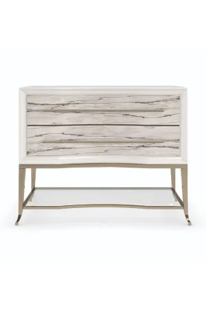 White Maple Nightstand | Caracole Natures Rhythm