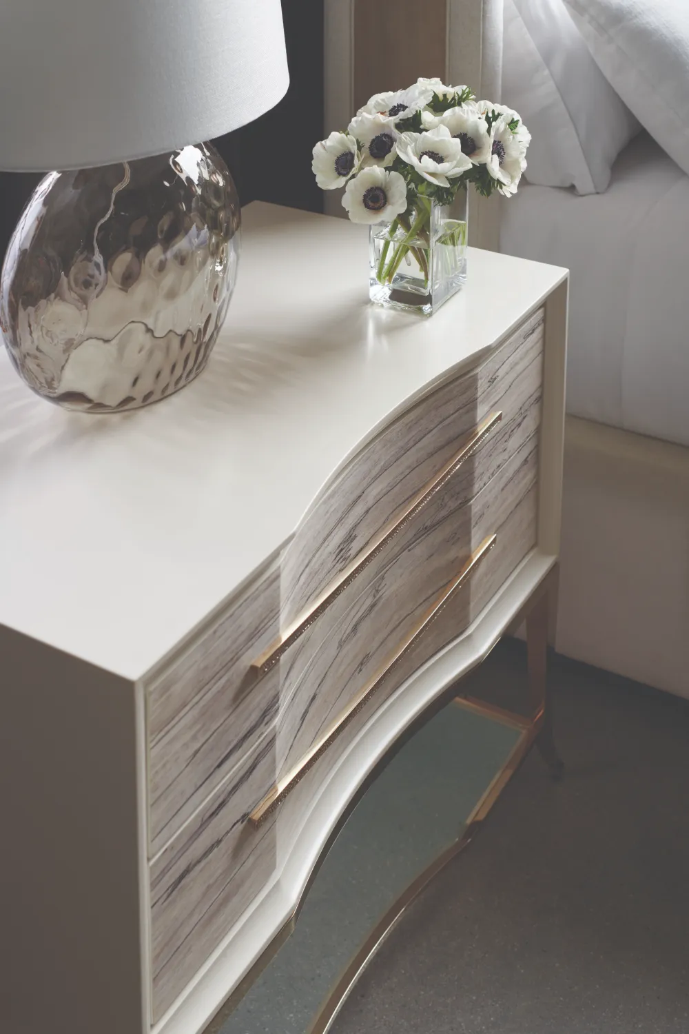 White Maple Nightstand | Caracole Natures Rhythm