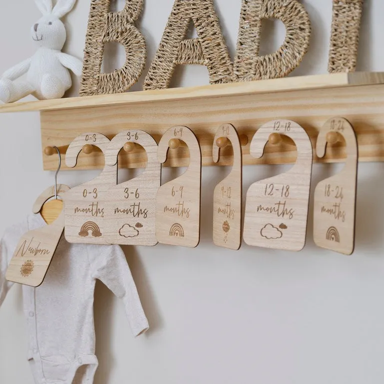 Wooden Baby Hangers
