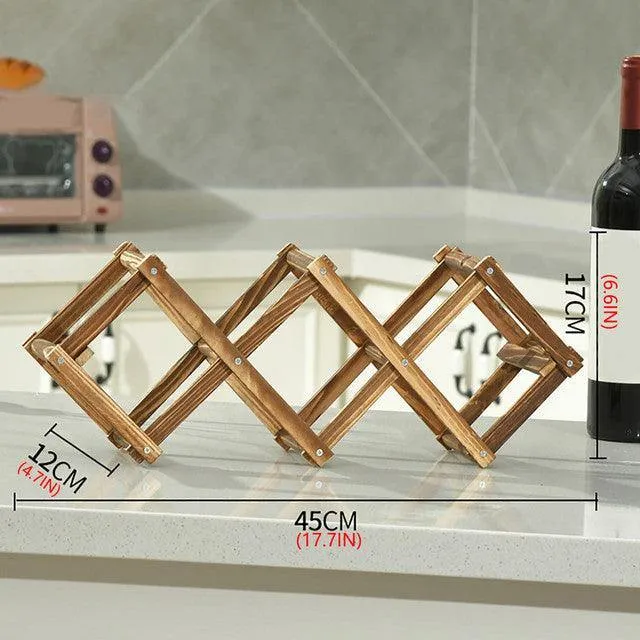 Wooden Wine Storage Rack