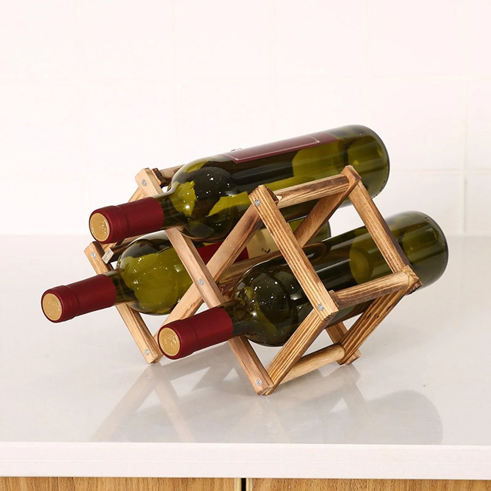 Wooden Wine Storage Rack
