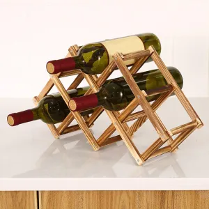 Wooden Wine Storage Rack