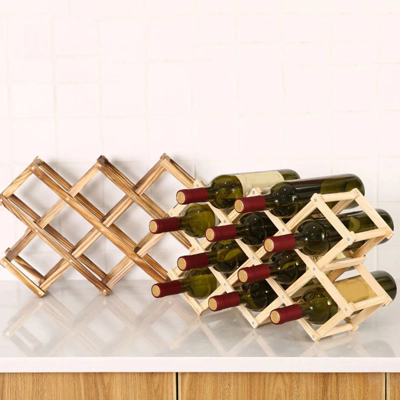 Wooden Wine Storage Rack
