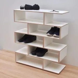 Zig Zag Levelled Shoe Organizer